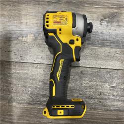 AS-IS DEWALT Atomic 20V Max Lithium-Ion Brushless Cordless Compact 1/4 in. Impact Driver Kit