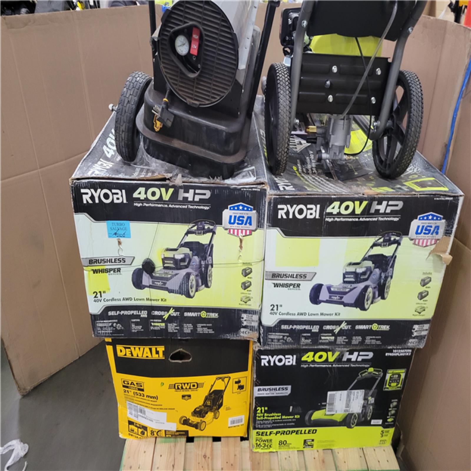 CALIFORNIA AS-IS OUTDOOR POWER EQUIPMENT