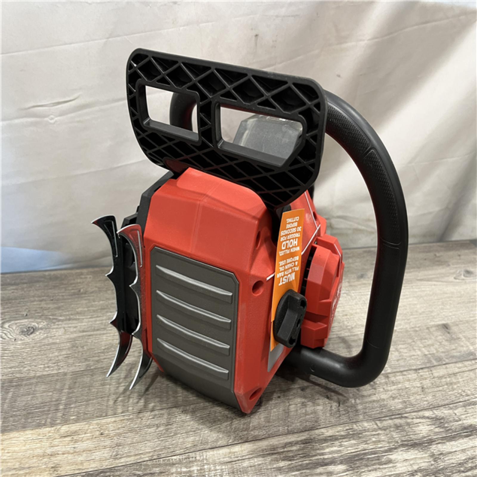 AS-IS Milwaukee FUEL 18V Brushless Cordless 20 in. Dual Battery Chainsaw Kit