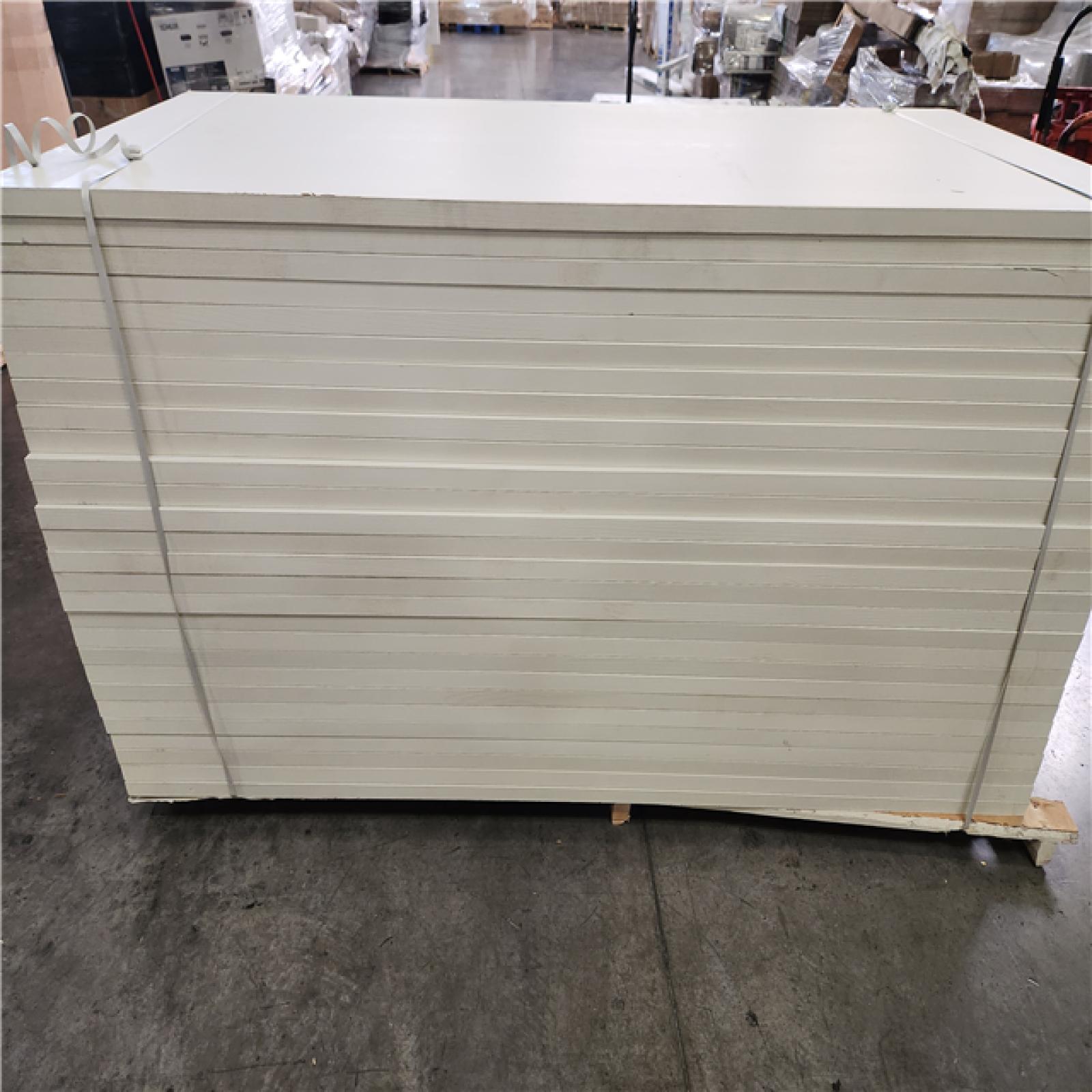 Phoenix Location 36 in. x 80 in. No Panel Primed White Smooth Flush Hardboard Solid Wood Door Pallet (30 Doors)