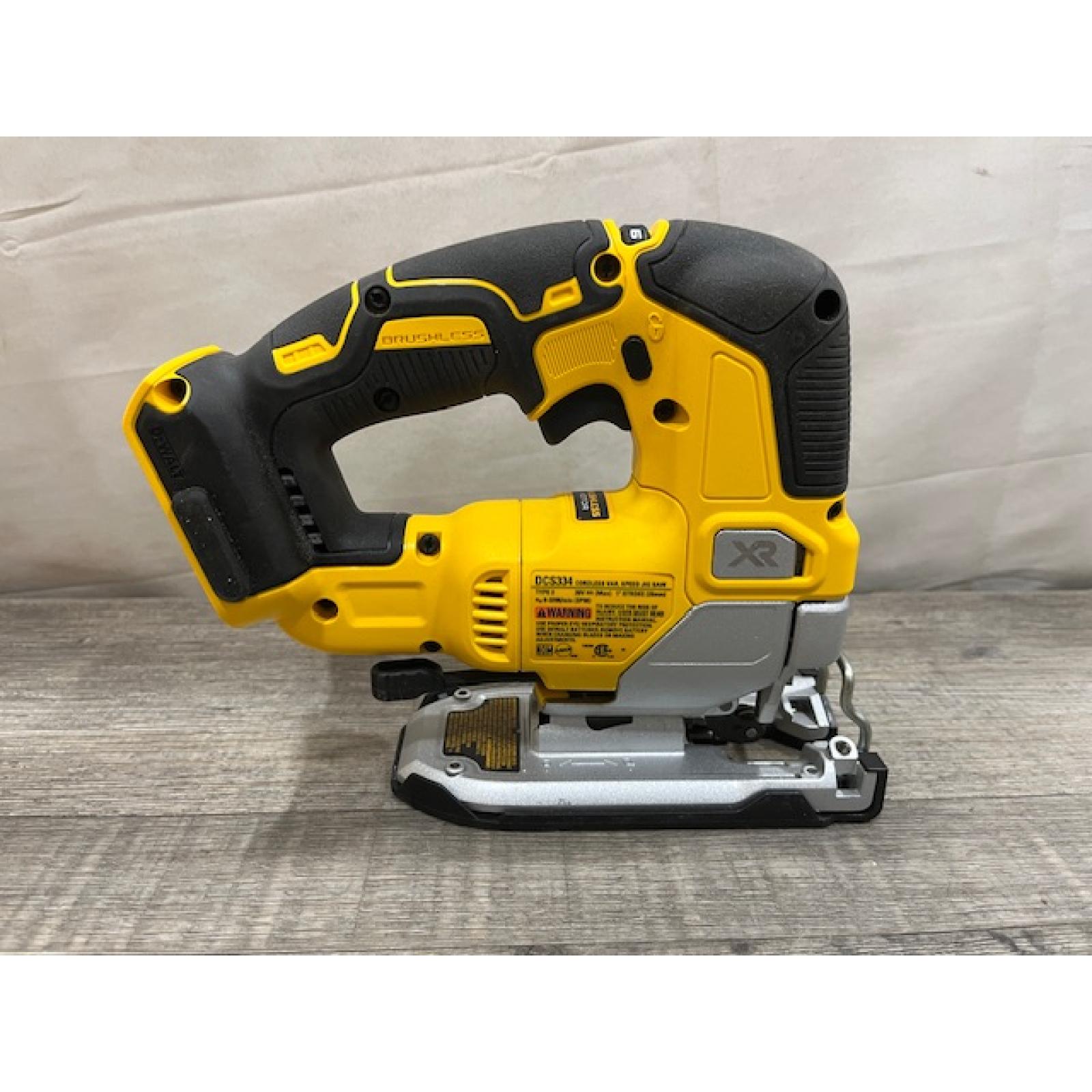 AS-IS DEWALT 20V MAX XR Cordless Brushless Jigsaw (Tool Only)