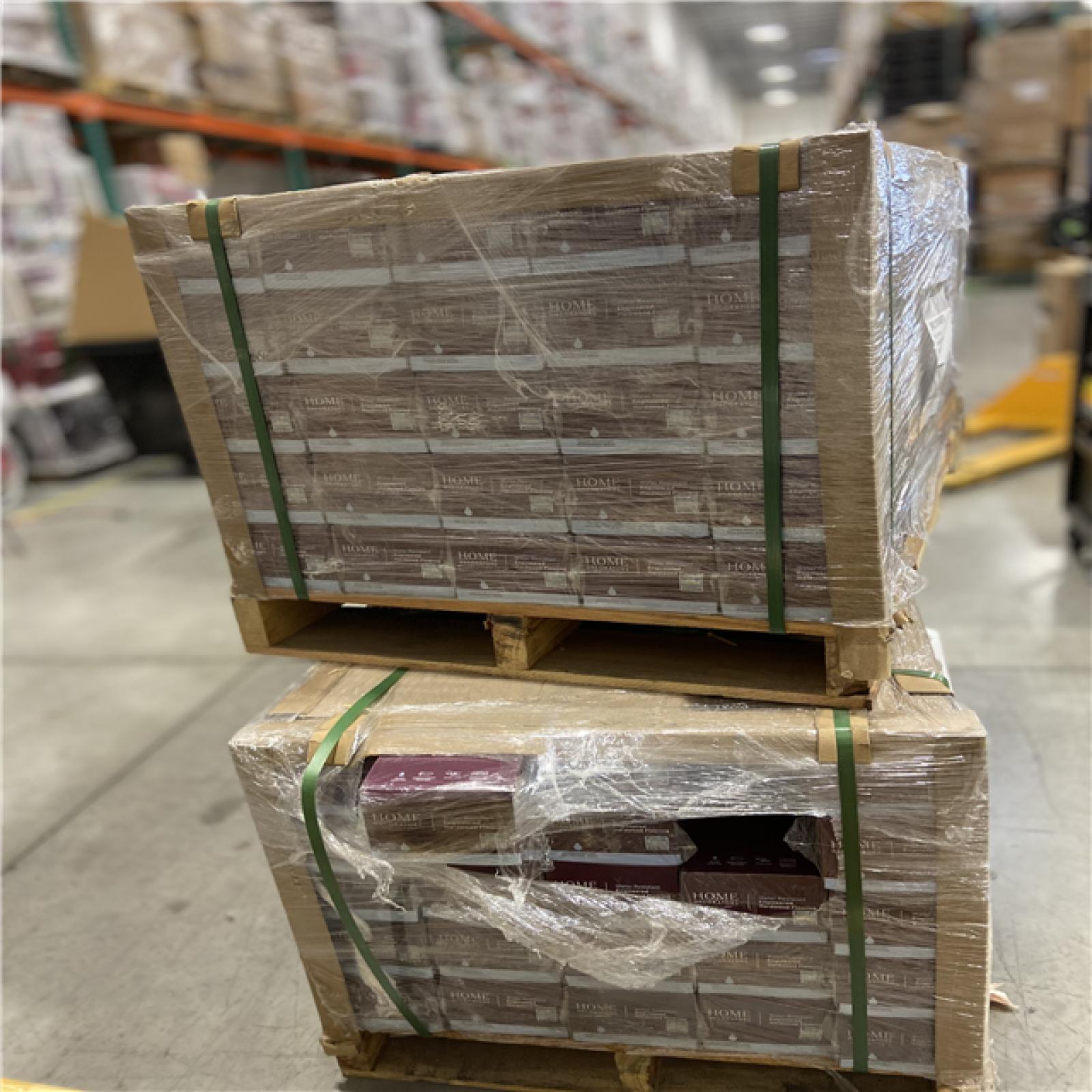 DALLAS LOCATION -Home Decorators Collection Hayes Mill Oak 3/8 in. x 5 in. Click-Lock Water Resistant Wire Brushed Engineered Hardwood Flooring (19.7 sq.ft./case) - 48 CASES