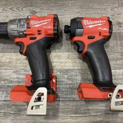 LIKE NEW - Milwaukee FUEL 18V Lithium-Ion Brushless Cordless Hammer Drill and Impact Driver Combo Kit