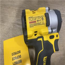 AS-IS DEWALT ATOMIC 20V MAX Cordless Brushless 3/8 in.Variable Speed Impact Wrench (Tool Only)