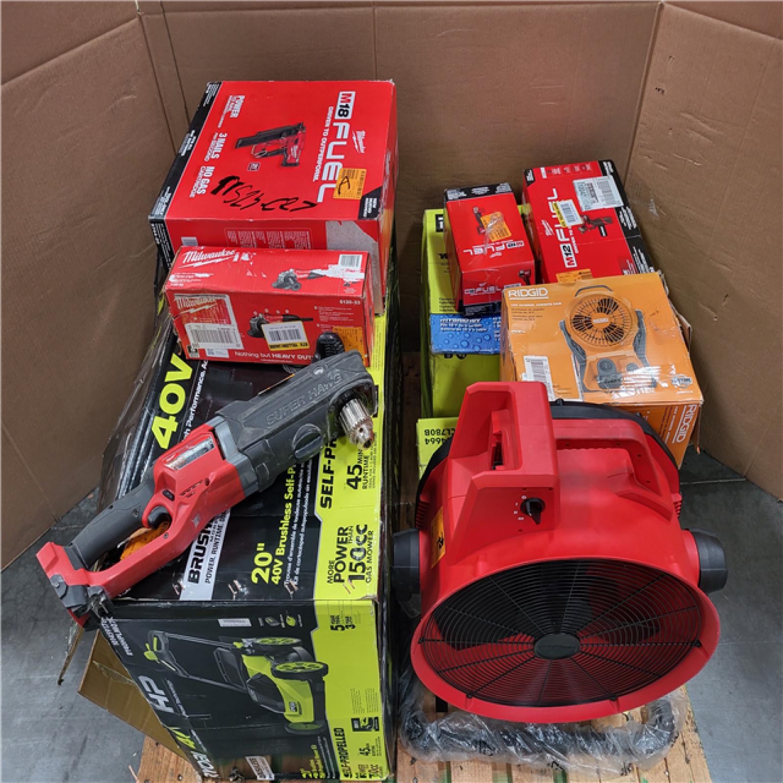 CALIFORNIA AS-IS TOOL PALLET