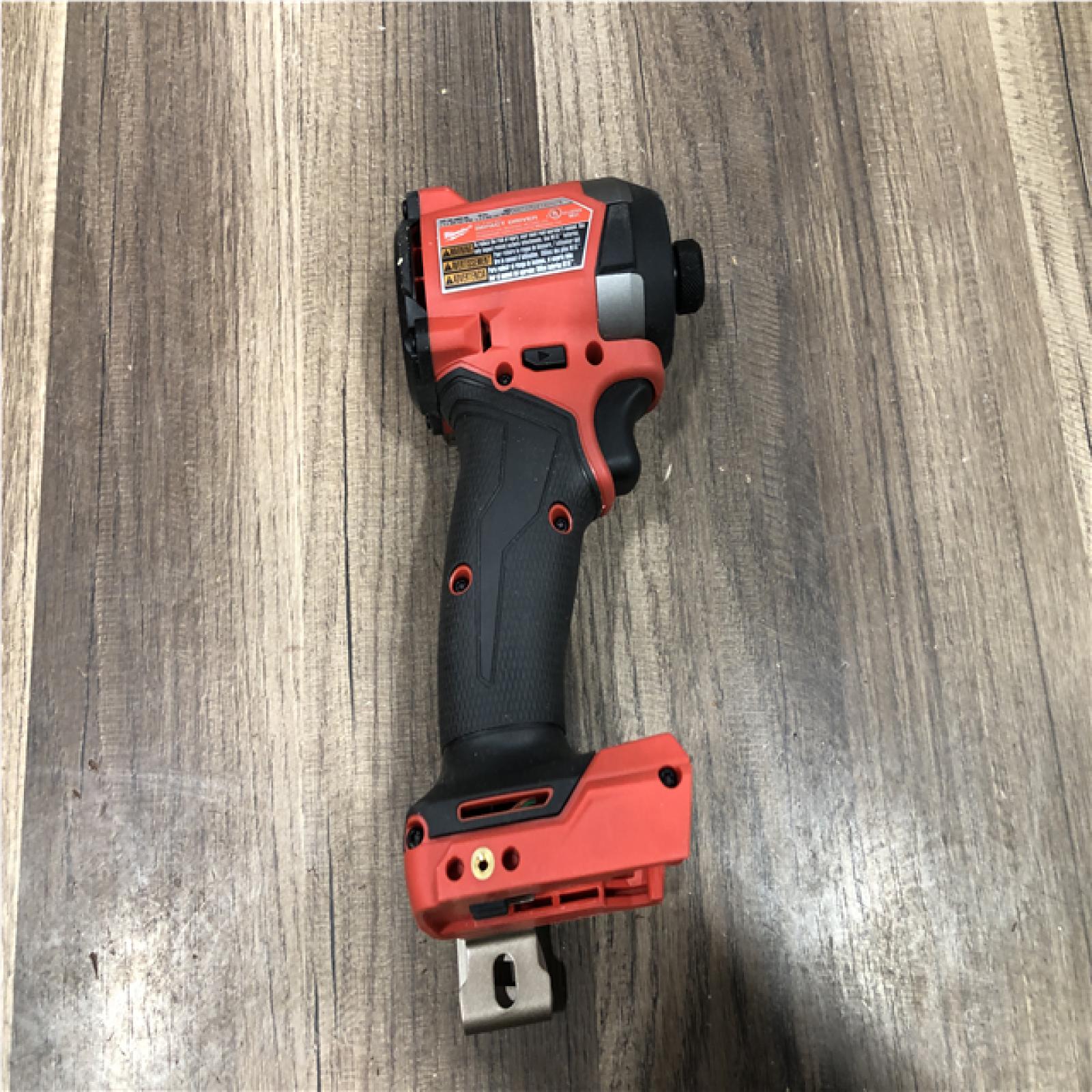 AS-IS Milwaukee FUEL 18V Lithium-Ion Brushless Cordless 1/4 in. Hex Impact Driver (Tool-Only)