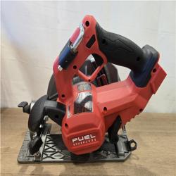 AS-IS Milwaukee FUEL 18V Lithium-Ion Brushless Cordless 7-1/4 in. Circular Saw (Tool-Only)