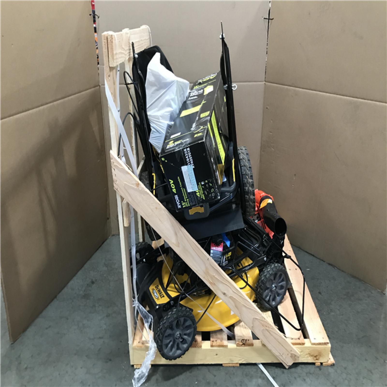 CALIFORNIA AS-IS OUTDOOR POWER EQUIPMENT