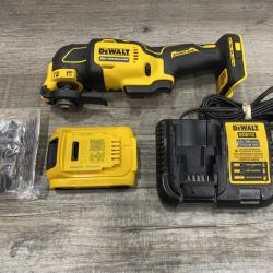 AS-IS DEWALT ATOMIC 20V MAX Cordless Brushless Oscillating Multi Tool Kit