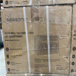 DALLAS LOCATION - SEASONS 10 000 BTU AIR CONDITIONER PALLET - (24 UNITS)