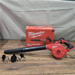 AS-IS Milwaukee M18 18-Volt Lithium-Ion Cordless Compact Blower (Tool-Only)