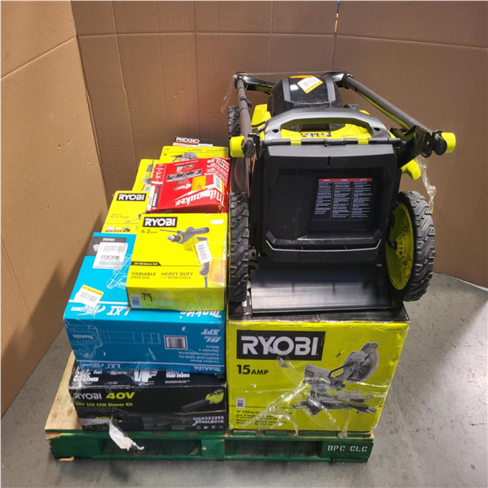 CALIFORNIA AS-IS TOOL PALLET