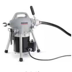 NEW! - RIDGID 115-Volt K-50 Sectional Drain Cleaner Machine for 1-1/4 in. to 4 in. Drain Lines