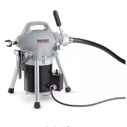 NEW! - RIDGID 115-Volt K-50 Sectional Drain Cleaner Machine for 1-1/4 in. to 4 in. Drain Lines