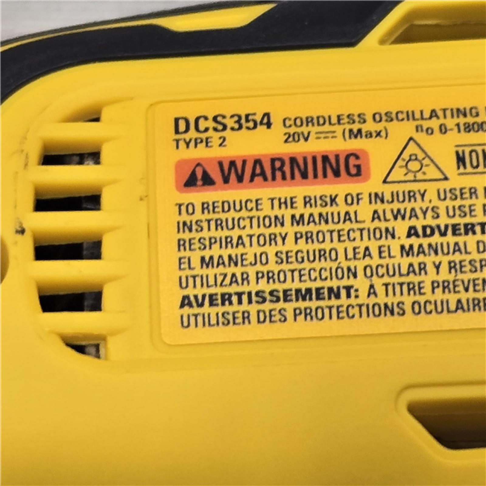 AS-IS DEWALT ATOMIC 20V MAX Cordless Oscillating Multi Tool (Tool Only)