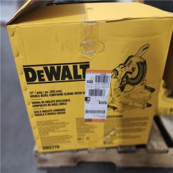 As-Is- DEWALT 12-in Dual Bevel Sliding Compound Miter Saw