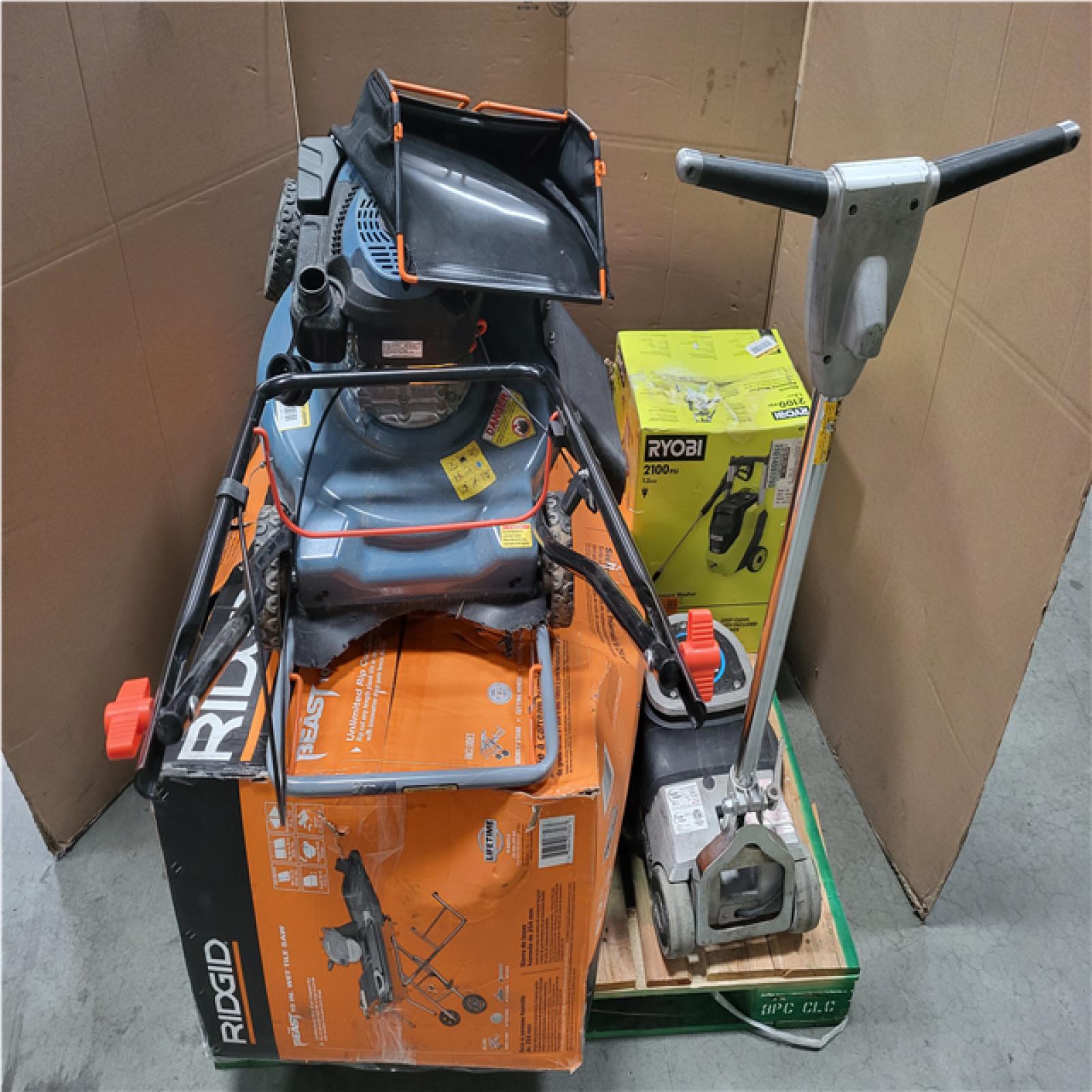 CALIFORNIA AS-IS OUTDOOR POWER EQUIPMENT