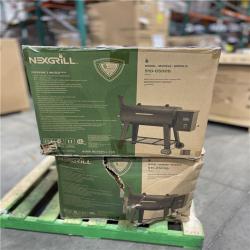 DALLAS LOCATION- Nexgrill Oakford 36A - 36 in. Pellet Grill Smoker in Black PALLET-(2 UNITS)