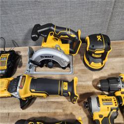 HOUSTON LOCATION - AS-IS (APPEARS LIKE NEW) DEWALT 20-Volt MAX ToughSystem Lithium-Ion 6-Tool Cordless Combo Kit