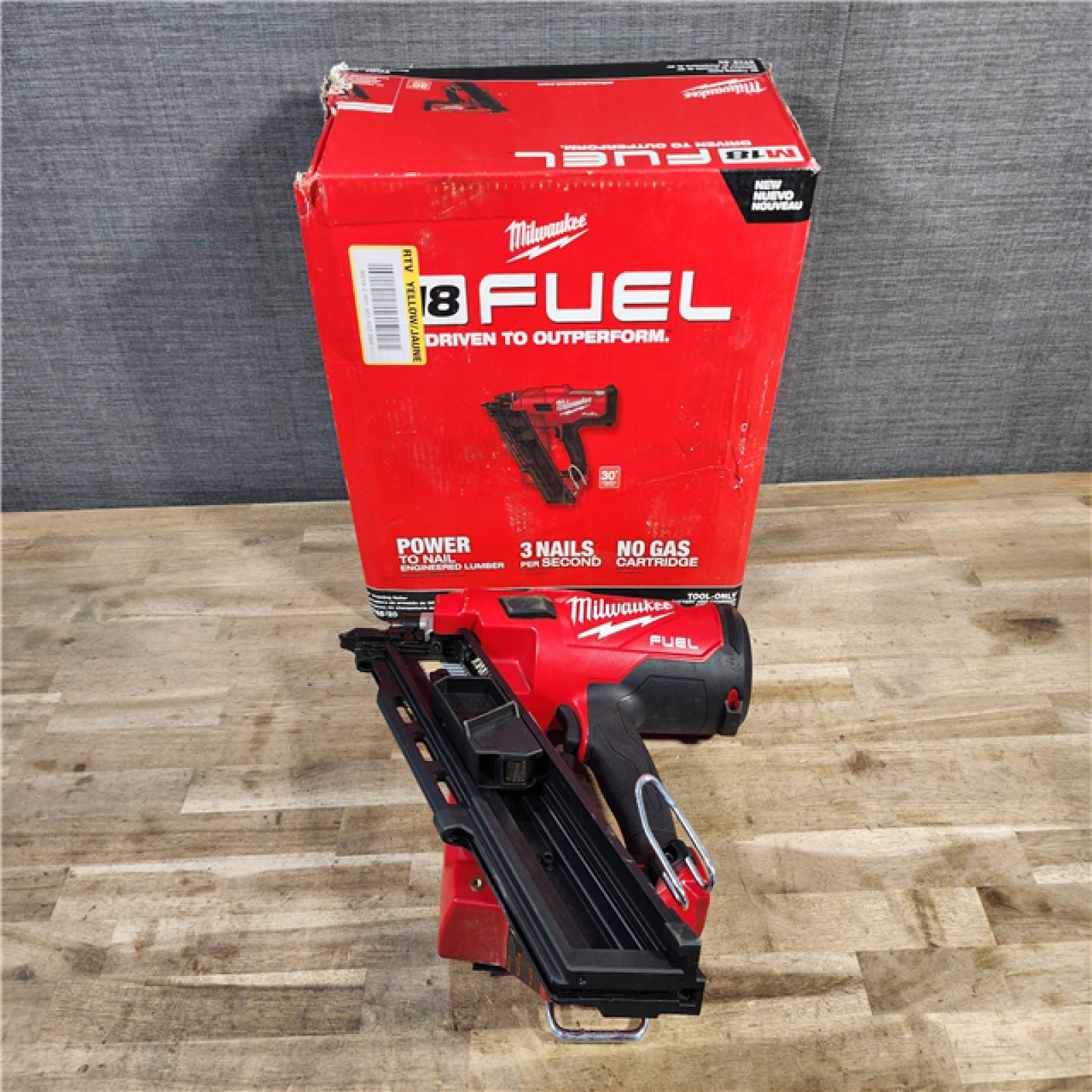 HOUSTON LOCATION - AS-IS Milwaukee M18 FUEL 30 Degree Framing Nailer (TOOL ONLY)