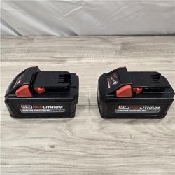 LIKE NEW! - Milwaukee 18-Volt High Output Starter Kit with Two 6.0 Ah Battery and Charger