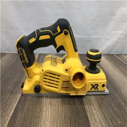 AS-IS DEWALT 20V MAX XR Cordless Brushless 3-1/4 in. Planer (Tool Only)