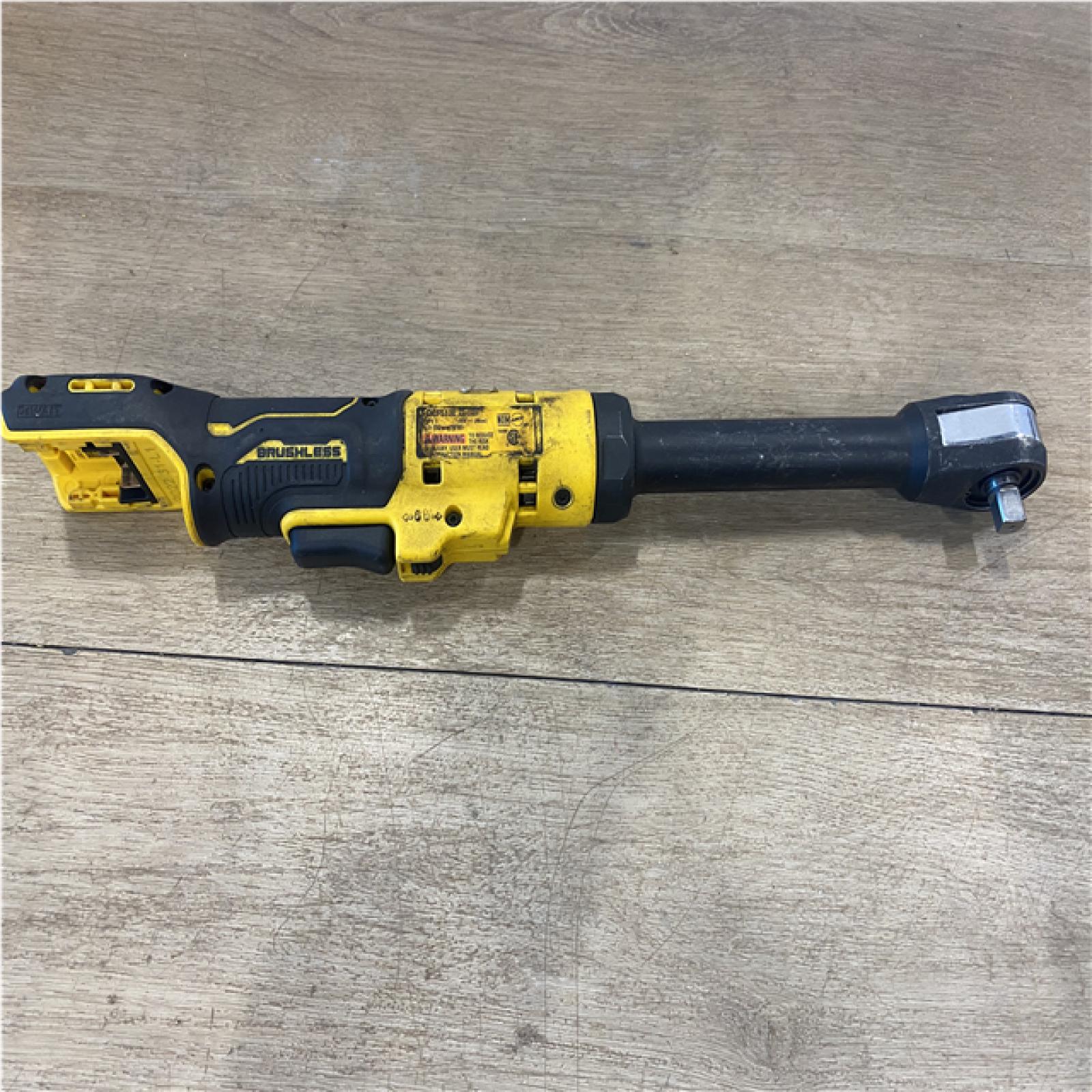 as-is DEWALT ATOMIC 20V MAX 3/8 in. Extended Reach Cordless Ratchet (Tool Only)