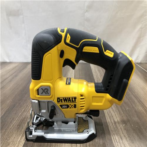 AS-IS DEWALT 20-Volt MAX XR Lithium-Ion Cordless Brushless Jigsaw (Tool-Only)