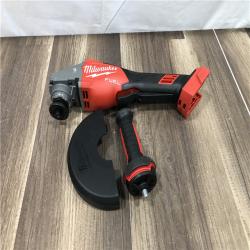 AS-IS Milwaukee FUEL 18-Volt Lithium-Ion Brushless Cordless 4-1/2 in./6 in. Braking Grinder with Paddle Switch (Tool-Only)