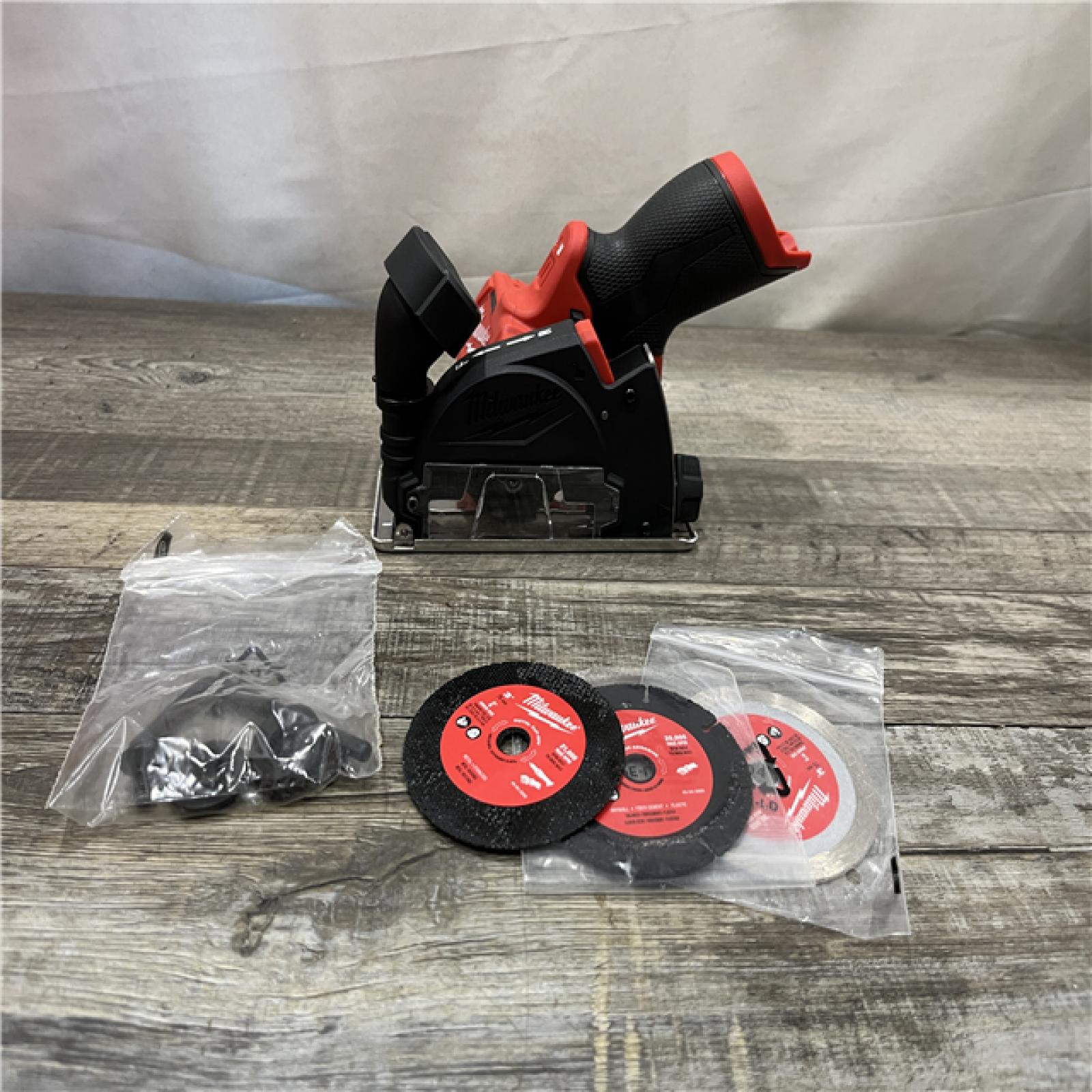 AS-IS Milwaukee FUEL 12V Lithium-Ion Brushless Cordless 3 in. Cut Off Saw (Tool-Only)