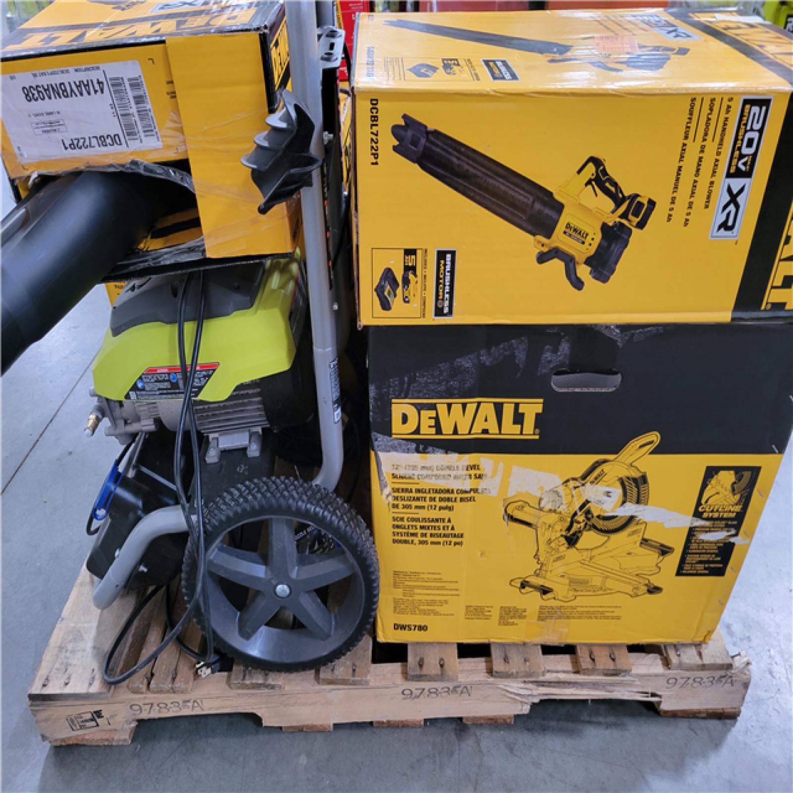 CALIFORNIA AS-IS TOOL PALLET