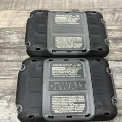 AS-IS DEWALT 20V MAX XR Lithium-Ion 4.0 Ah Battery Packs (2-Pack)