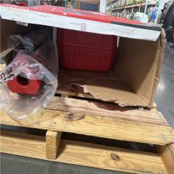 CALIFORNIA AS-IS MILWAUKEE RED EXTERIOR ROTARY LASER LEVEL KIT
