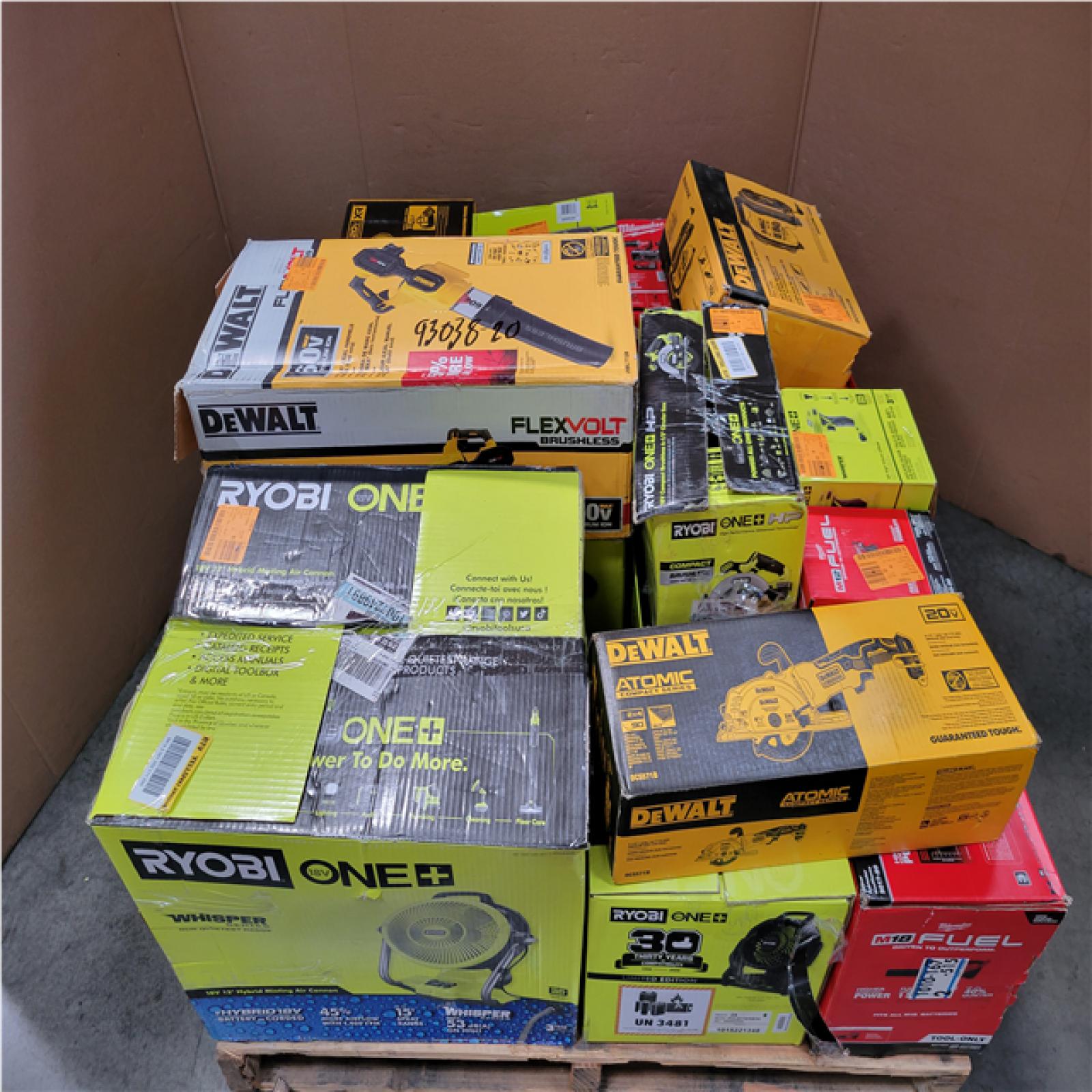 CALIFORNIA AS-IS TOOL PALLET