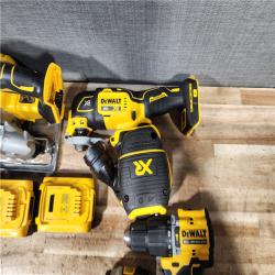 HOUSTON LOCATION - AS - IS DEWALT 5 TOOL COMBO KIT W/ (2) BATTERY & CHARGER