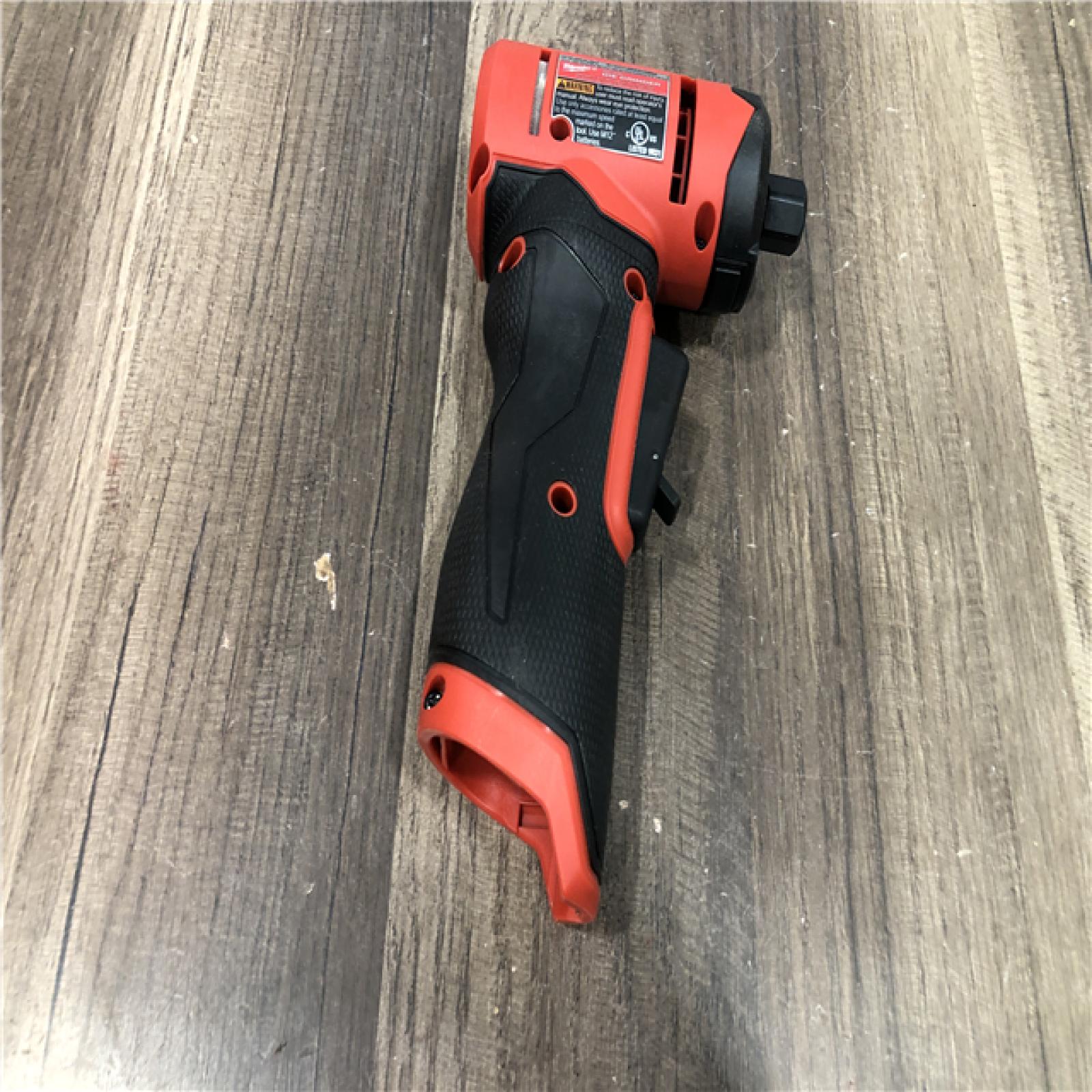 AS-IS Milwaukee FUEL 12V Lithium-Ion Brushless Cordless 1/4 in. Right Angle Die Grinder (Tool-Only)