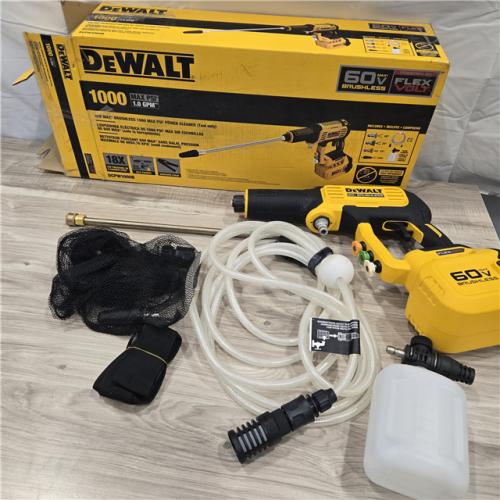 AS-IS DEWALT FLEXVOLT 60V MAX 1000 PSI 1.0 GPM Cold Water Cordless Battery Power Cleaner (Tool Only)