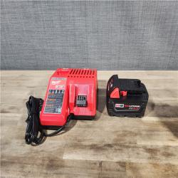 HOUSTON LOCATION - AS-IS M18 FUEL 18-Volt Lithium-Ion Brushless Cordless Coil Roofing Nailer Combo Kit with (1) 5.0 AH BATTERY & CHARGER