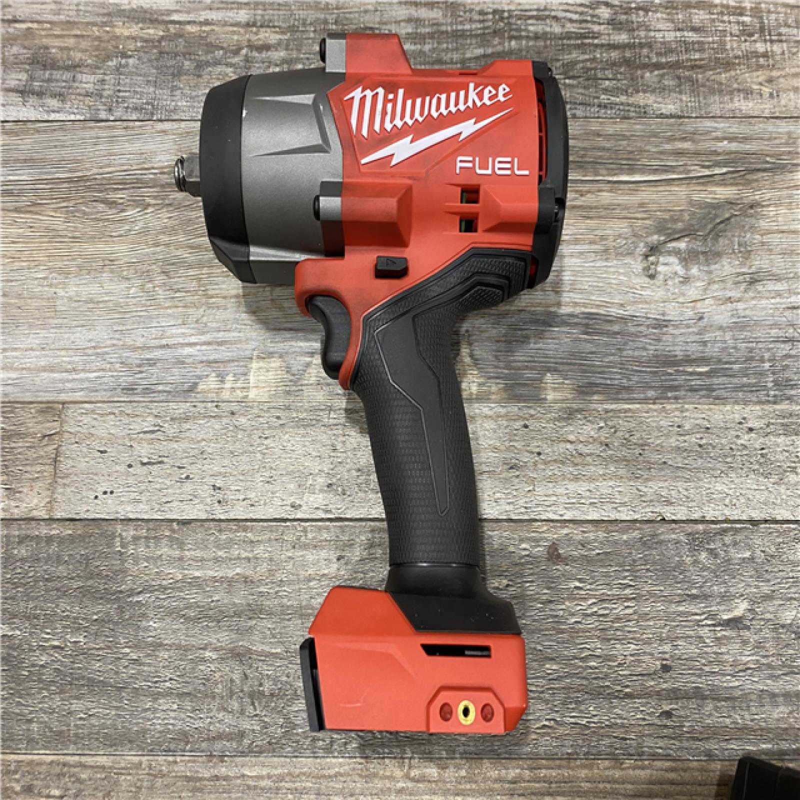 AS-IS Milwaukee FUEL 18V Lithium-Ion Brushless Cordless 1/2 in. Impact Wrench w/Friction Ring Kit