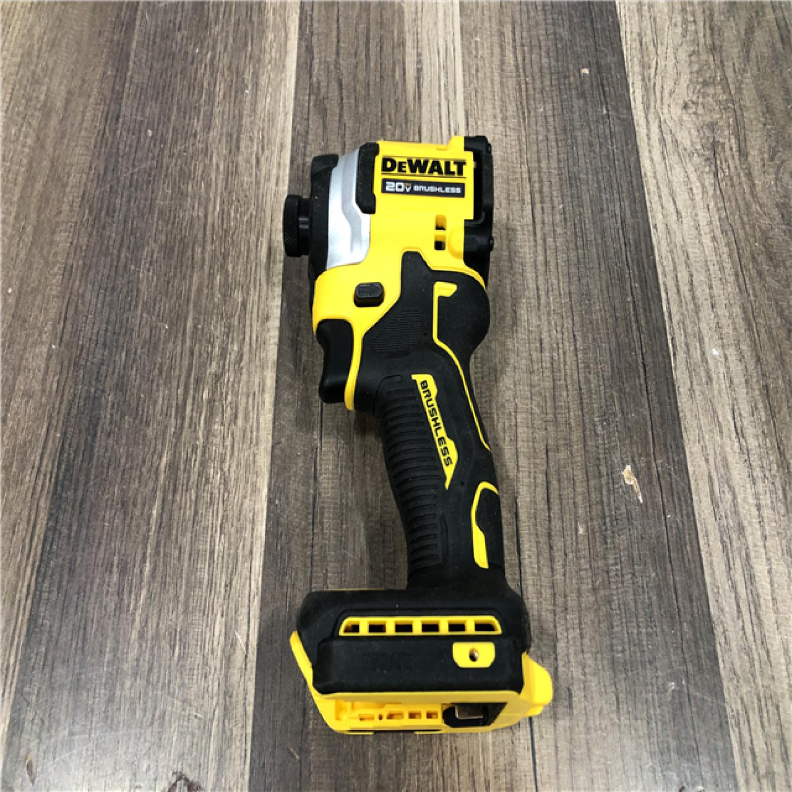 AS-IS DEWALT ATOMIC 20V MAX Cordless Brushless Compact 1/4 in. Impact Driver (Tool Only)