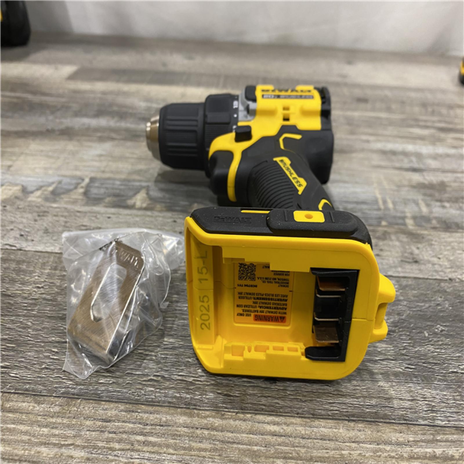 AS-IS DEWALT ATOMIC 20-Volt MAX Brushless Cordless 1/2 in. Drill Driver (Tool-Only)