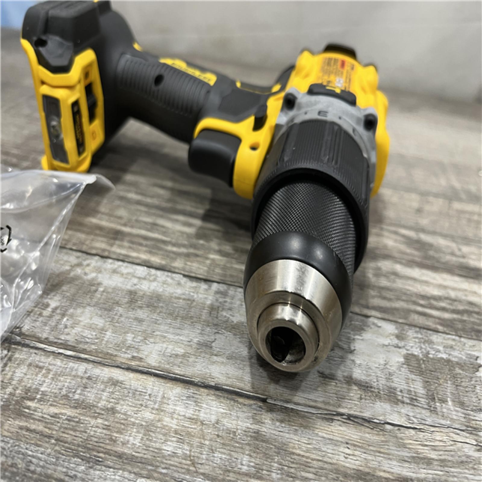 AS-IS DEWALT 20V XR Brushless Cordless 1/2 in. Hammer Drill (Tool-Only)