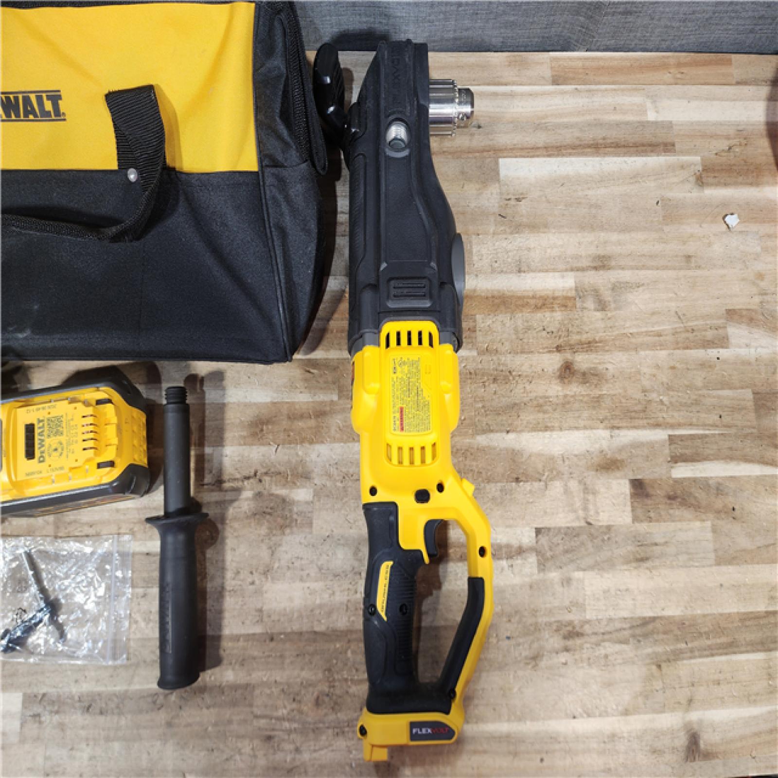 HOUSTON LOCATION - AS - IS DeWalt 60V 1/2  in-Line Handle Cordless Drill
