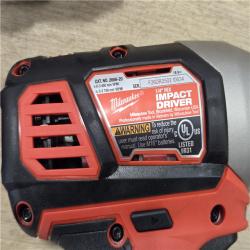 AS-IS Milwaukee 18V Lithium-Ion Cordless Drill Driver/Impact Driver Combo Kit