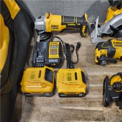 HOUSTON LOCATION - AS-IS DEWALT 6 TOOL COMBO KIT W/ (2) BATTERY & CHARGER
