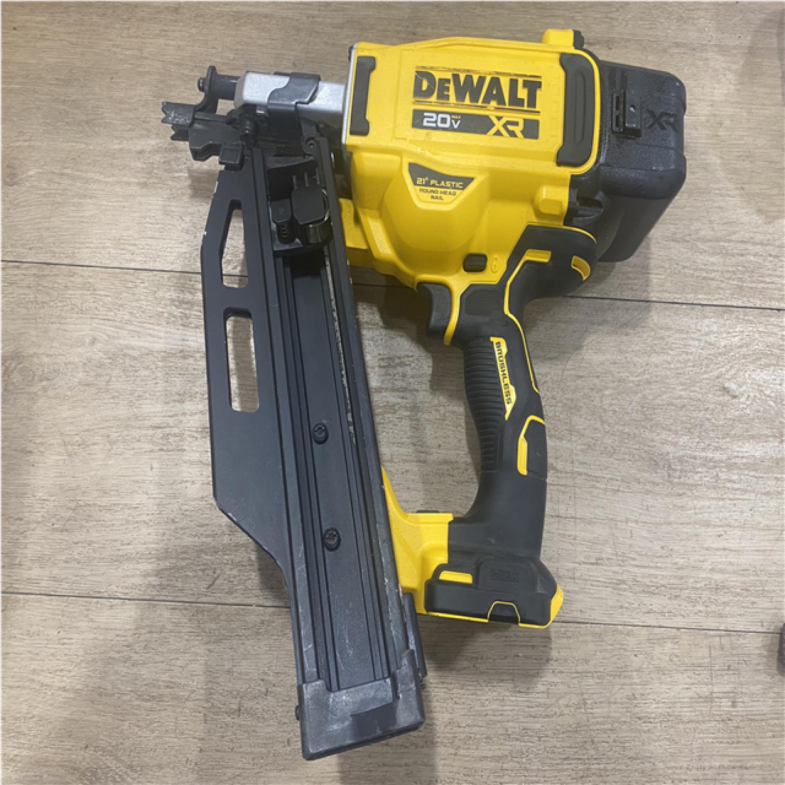 AS-IS DEWALT 20-Volt 21° Cordless Framing Nailer (Tool-Only)