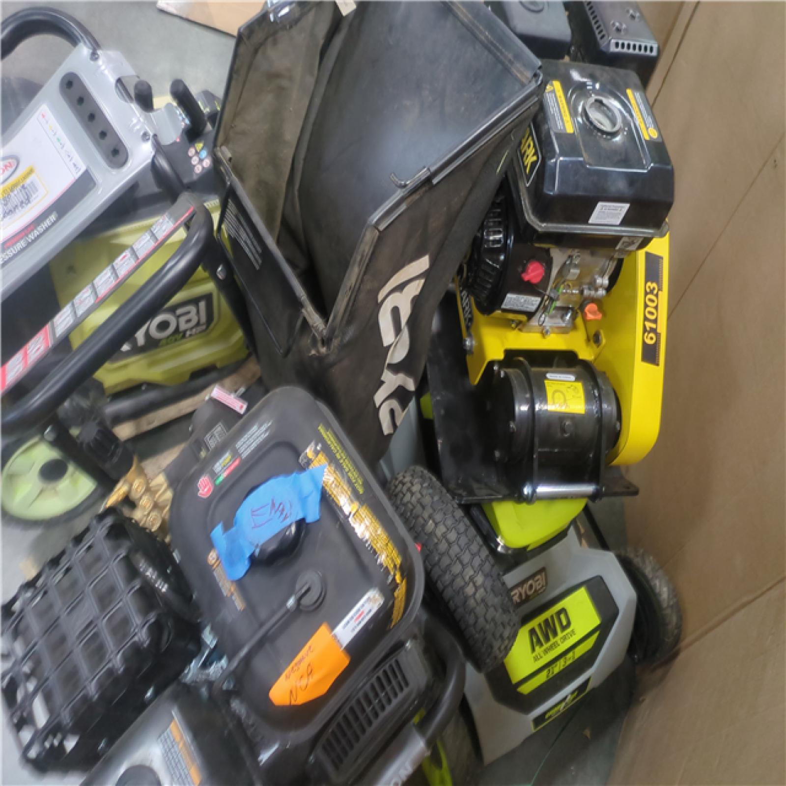 California AS-IS OUTDOOR POWER EQUIPMENT