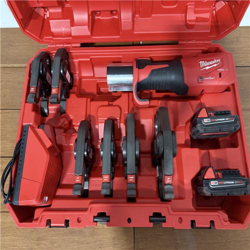 Califronia Milwaukee Force Logic M18 Press Tool Kit, includes (2) Batteries, Charger & Hard Case