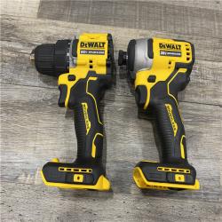 AS-IS DEWALT ATOMIC 20-Volt MAX Lithium-Ion Cordless Combo Kit