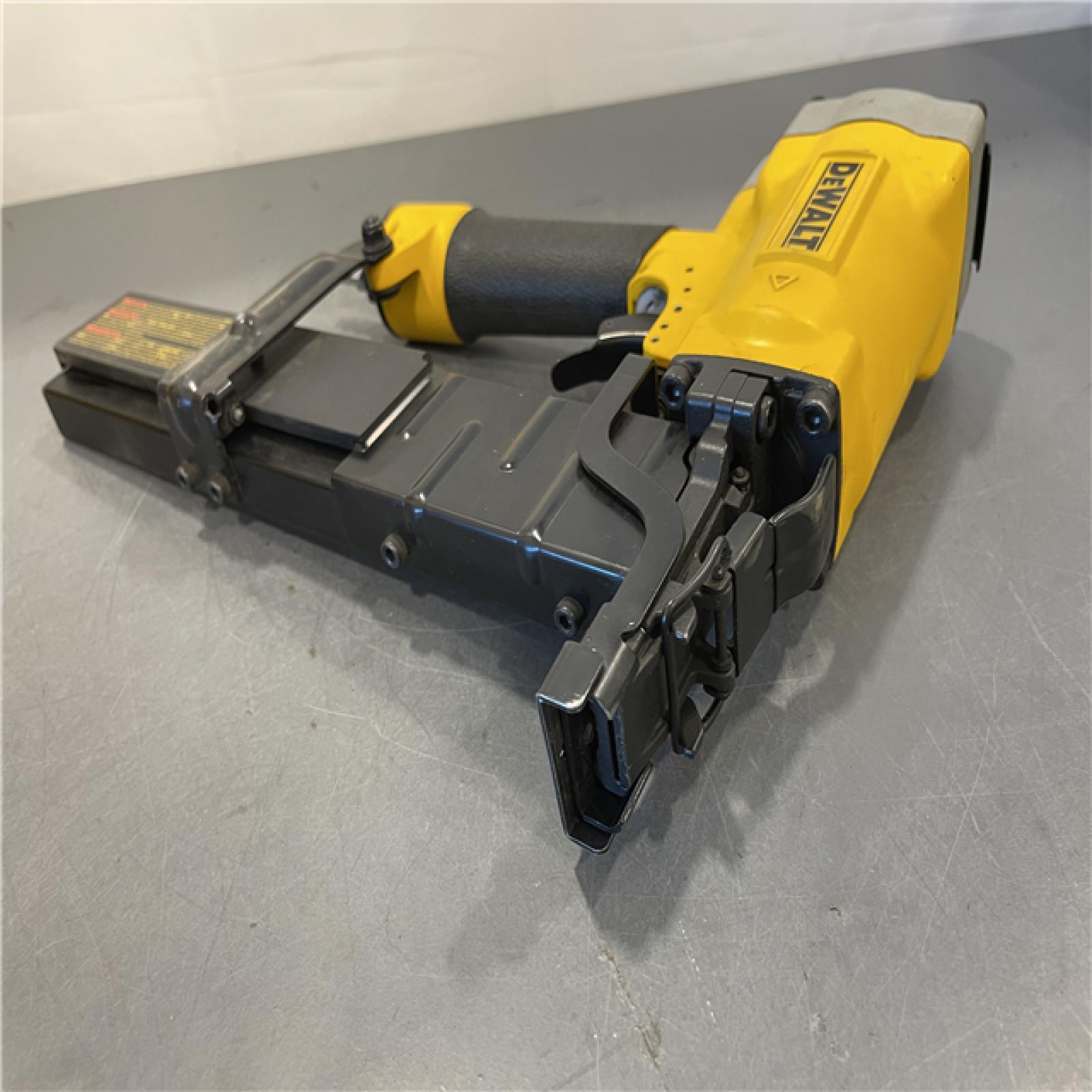 AS-IS - DeWalt Corded Pneumatic 16-Gauge 1 in. Crown Lathing Stapler